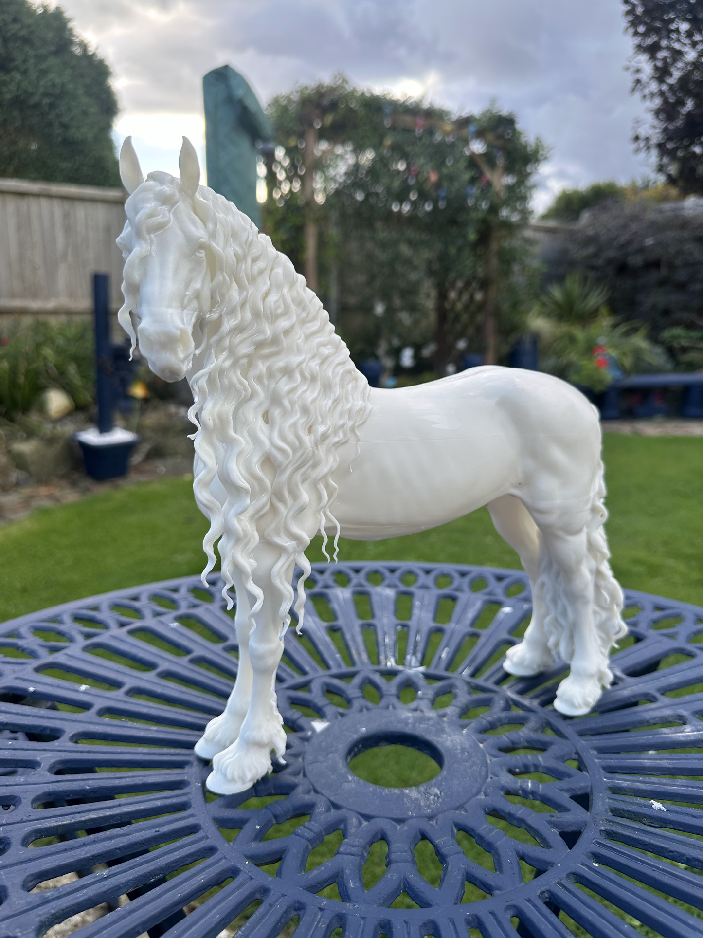 Friesian Stallion | ABS Resin Model