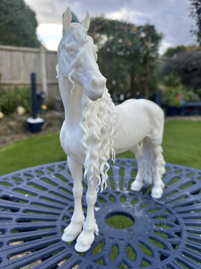 Friesian Stallion | ABS Resin Model