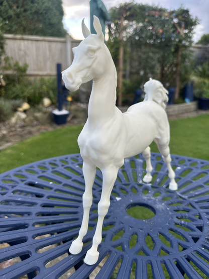 Arabian Foal Resin Model – Unpainted 3D Print | ABS White Resin
