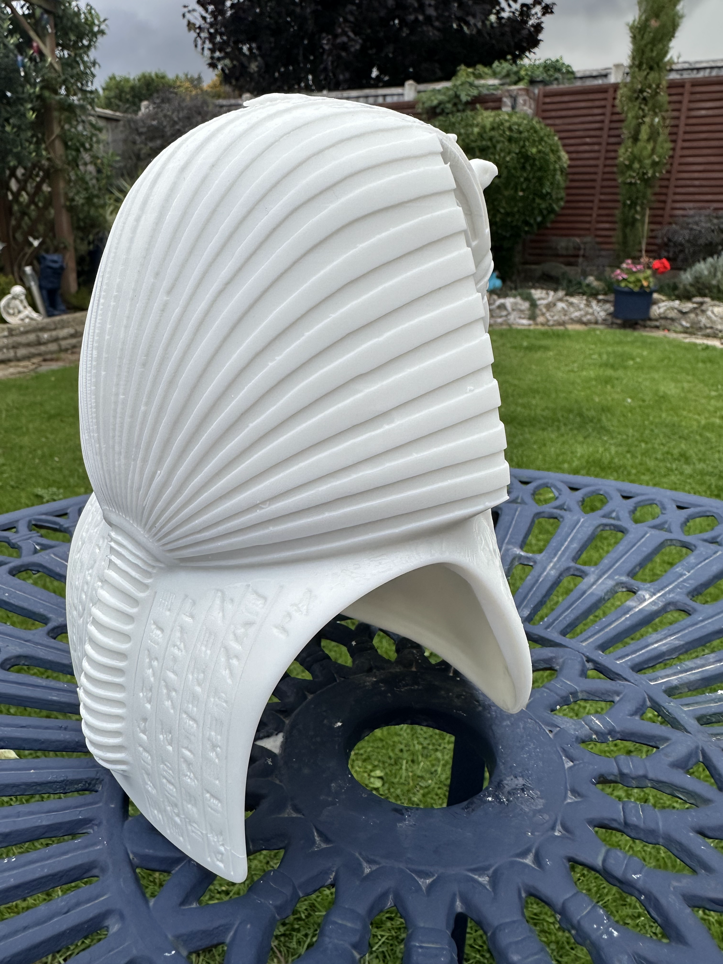 Tutankhamun Mask – Resin Bust (Unpainted Showpiece)