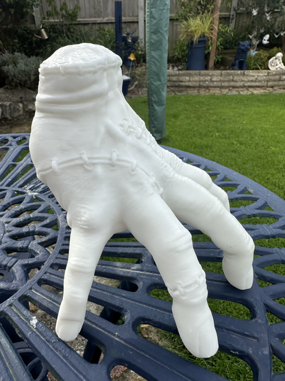 Thing Resin Model | Wednesday-Inspired Collectible | Unpainted ABS Resin